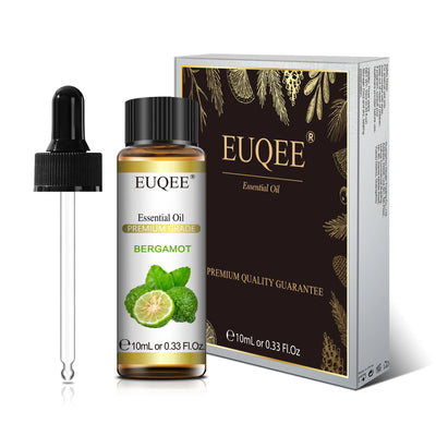 AROMAS Aceite esencial de plantas naturales de 10Ml con gotero para difusor humidificador aceites esenciales de lavanda jazmín eucalipto vainilla